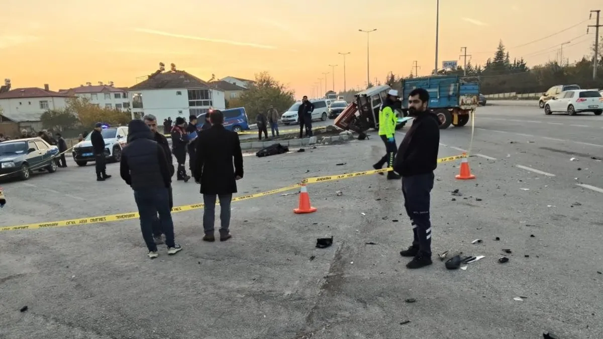 Elazığ'da savrulan araç dehşet saçtı! 1 ölü 2 yaralı