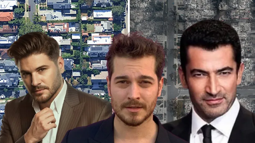 Milyonluk malikaneler küle döndü! Los Angeles'ta evi yanan Türk ünlüler...