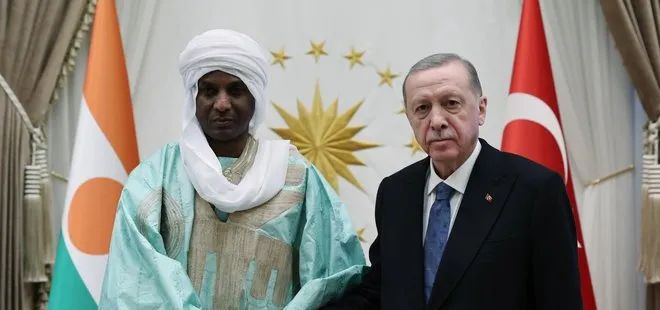 Başkan Recep Tayyip Erdoğan, Nijer Başbakanı ve Ekonomi ve Finans Bakanı Ali Mahamane Lamine Zeine’yi kabul etti
