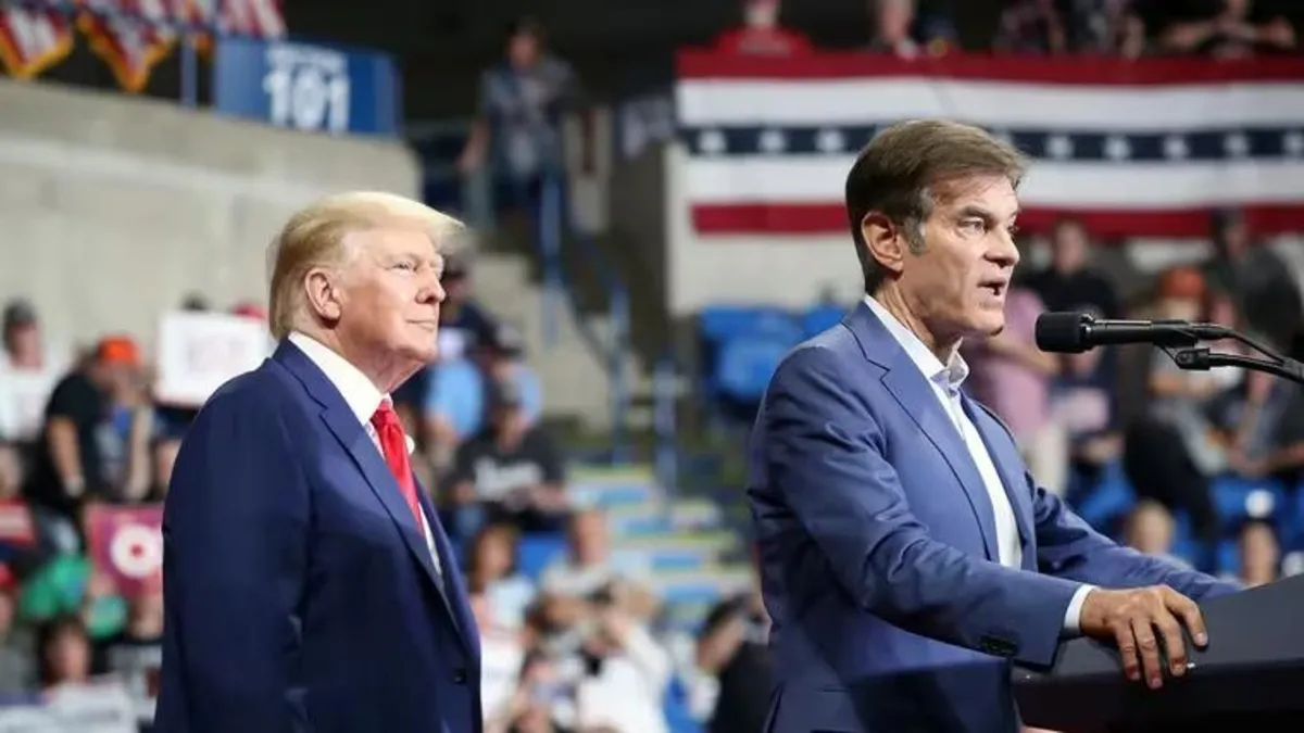 Trump'tan Mehmet Öz kararı! Federal sağlık hizmetleri Medicare ve Medicaid'in direktörlüğüne aday gösterdi