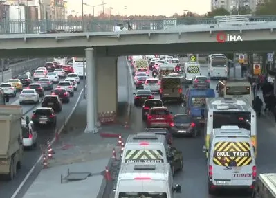 İstanbul trafiğinde ‘ara tatil’ yoğunluğu!