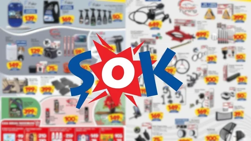 ŞOK 8 Kasım aktüel kataloğunda sürücülere özel fırsat! Oto bakım ürünlerinde büyük indirim: Cam suyu, antifriz, oto süpürge…