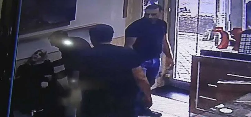 Hırsızlık yaparken yakalandı! Kurtulmak için...