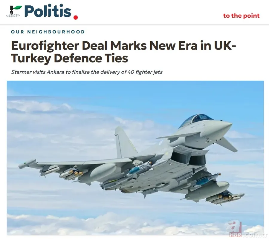 Türkiye'nin Eurofighter alımı dünya basınında! Yunan'dan İsrail'e kim ne dedi? "Başımız ağrıyacak" 5