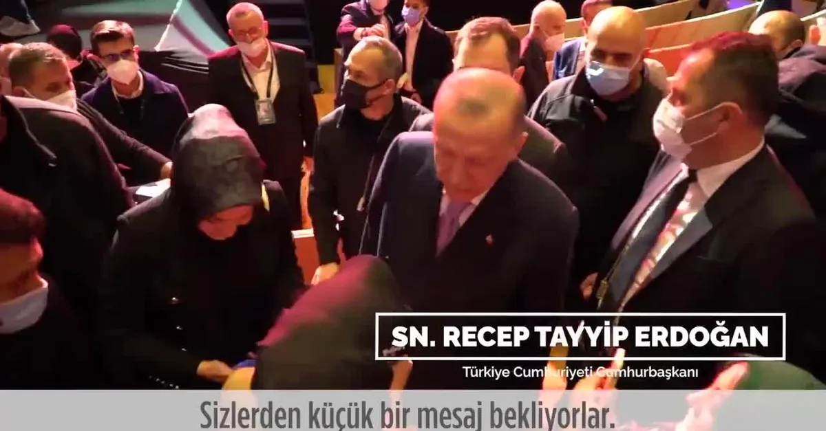 Başkan Erdoğan'dan TÜGVA'ya mesaj!