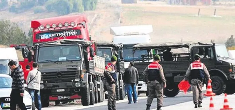 17-25 Aralık tutmadı TIR’lar durduruldu