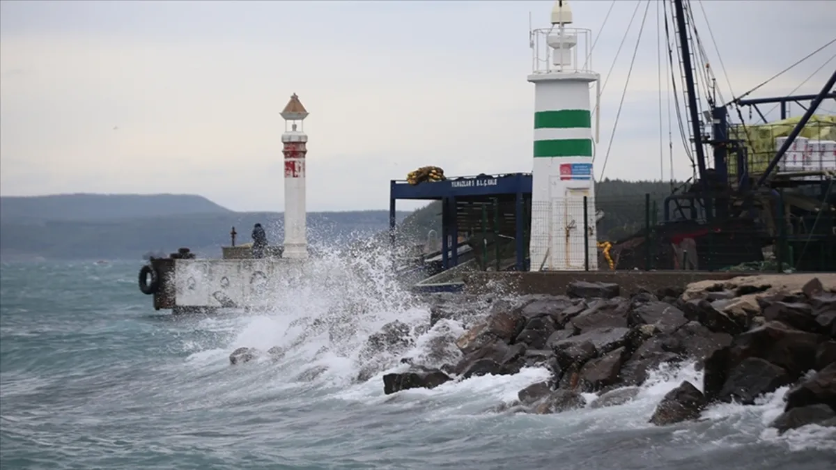 Marmara için 'fırtına' uyarısı