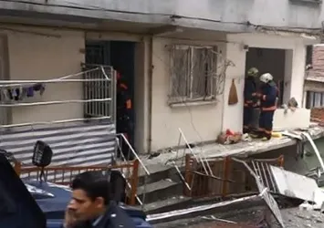 İstanbul'da mutfak tüpü bomba gibi patladı