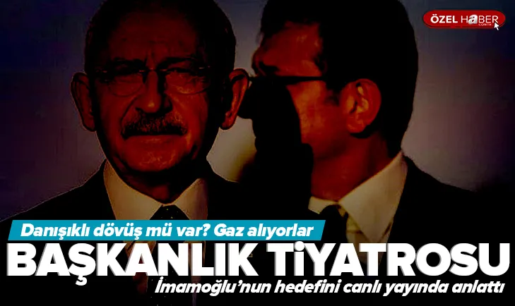 Başkanlık tiyatrosu! Gaz alıyorlar