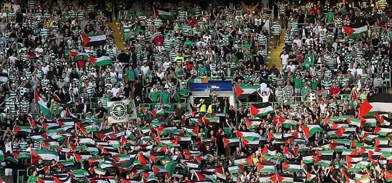 UEFA'dan Celtic'e Filistin bayrağı cezası
