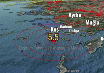 Muğla'yı sallayan 5,3'lük depremin korkutan sinyal sesi