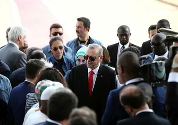 Cumhurbaşkanı Erdoğan Mali'de