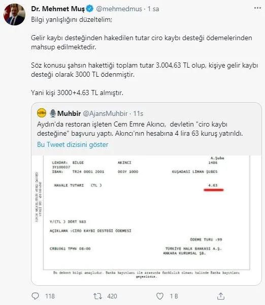 ticaret-bakani-mehmet-mustan-ciro-kaybi-destegi-aciklamasi-1620080611380.jpg Ticaret Bakanı Mehmet Muş'tan ciro kaybı desteği açıklaması! - 1