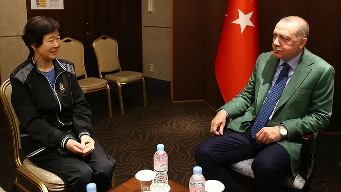 Cumhurbaşkanı Erdoğan 'Ayla' ile buluştu - 1