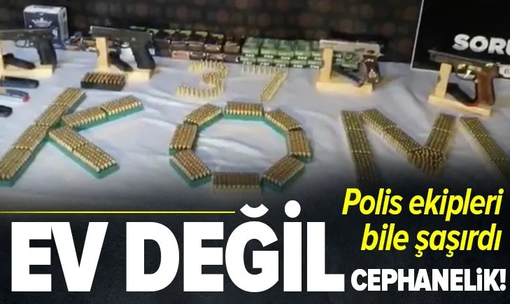 Kastamonu'da tarihi eser kaçakçılarına operasyon! Ev değil cephane