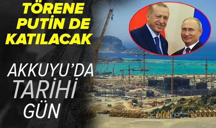 Akkuyu nükleer santralinde 3. reaktörün temeli atılıyor