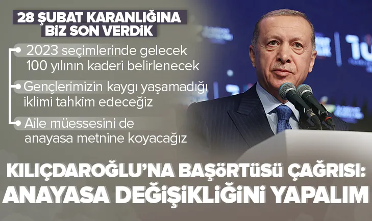Başkan Erdoğandan Kılıçdaroğluna çağrı