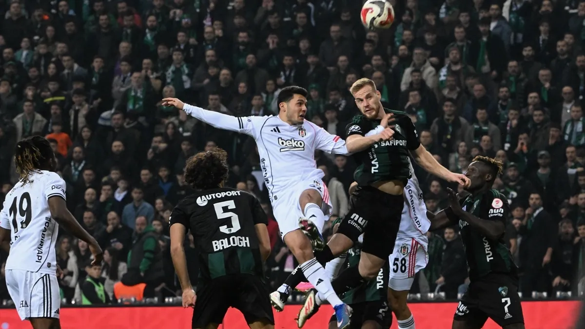 Ziraat Türkiye Kupası’nda Beşiktaş ile Kocaelispor berabere kaldı