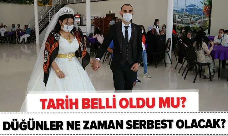 Son dakika: Düğünler ne zaman serbest olacak? 2021 düğün salonları ne zaman açılacak? Başkan Erdoğan’dan açıklama