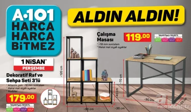 %25 indirim! A101 1 Nisan 2021 aktüel ürünler kataloğu sürprizlerle dolu! Bu hafta A101'de neler var? 15