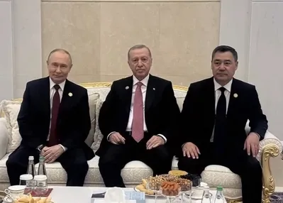 Başkan Erdoğan liderlerle sohbet etti