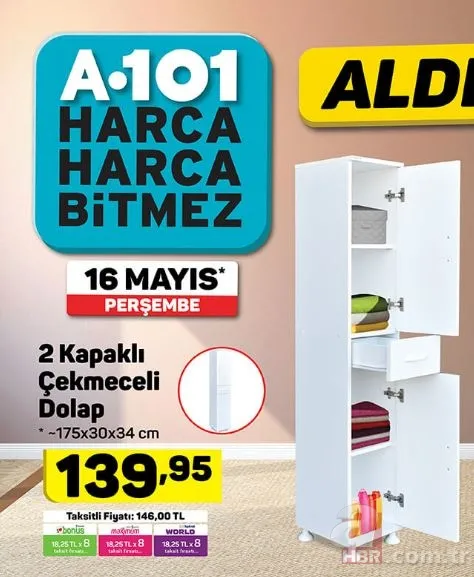 A101 aktüel ürünler kataloğu 16 Mayıs için son saatler! A101 indirimli ürünler neler? 14