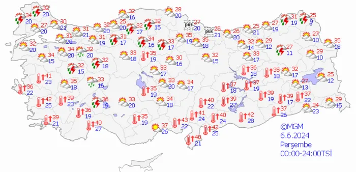 1717590920073.png Sıcaklıklar yükselecek yağmur yolda! Meteoroloji güncel haritaları yayınladı! İstanbul Ankara İzmir hava durumu... - 5