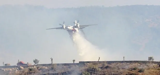 Bodrum’daki orman yangını 5 saat sonra kontrol altına alındı