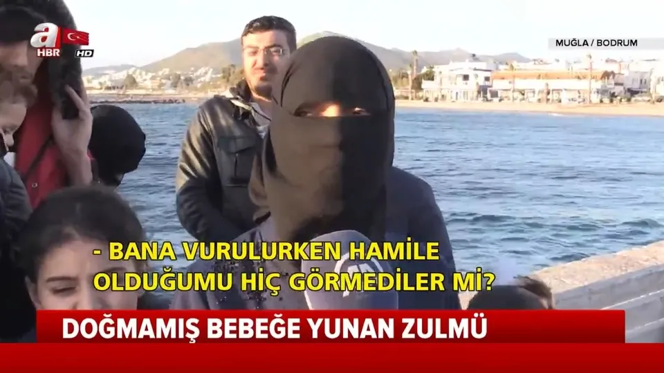 Doğmamış bebeğe Yunan zulmü! |Video