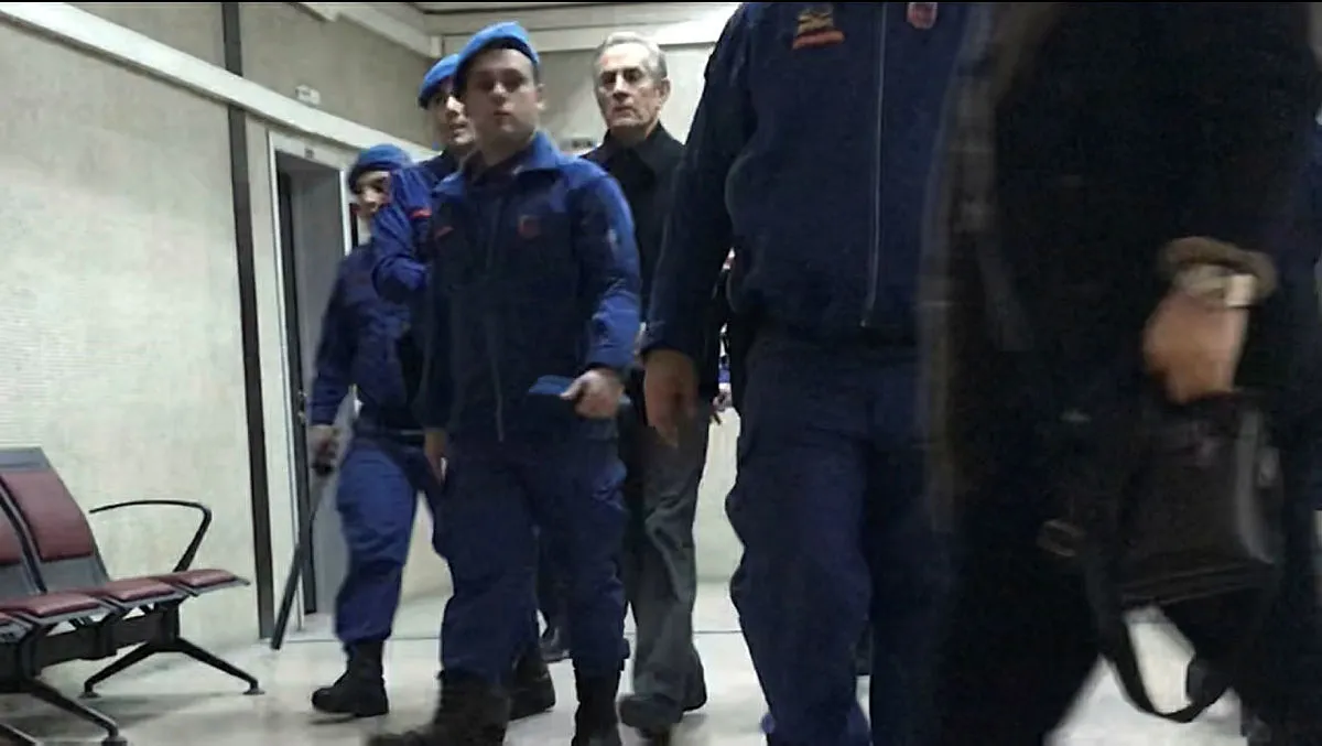 FETÖ'cü Akın Öztürk Ankara Adliyesi'nde