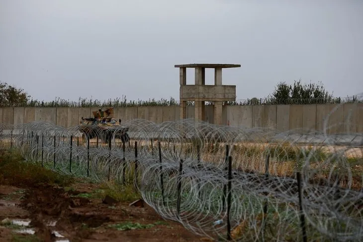 Suriye sınırına yapılan duvar bitiyor
