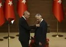 Başkan Erdoğan Binali Yıldırıma Devlet Şeref Madalyasını verdi