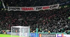 Celtic taraftarlarından Gazze’ye destek!
