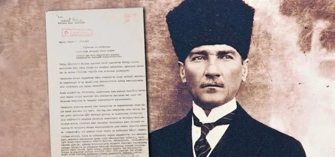 Mustafa Kemal Atatürk, Avrupa’ya Filistin resti çekmiş!