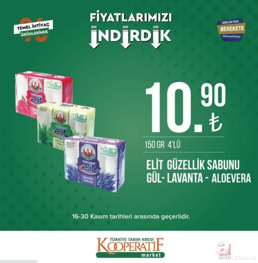 Böyle indirim görülmedi! TARIM KREDİ MARKET AKTÜEL ÜRÜNLER | ÇAY, TOZ ŞEKER, YAĞ fiyatlarında büyük kampanya başladı! 19