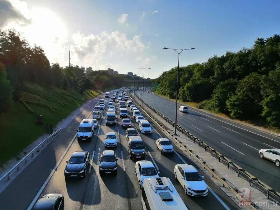 FSM'de onarım başladı! Trafik haritası kırmızıya döndü 14