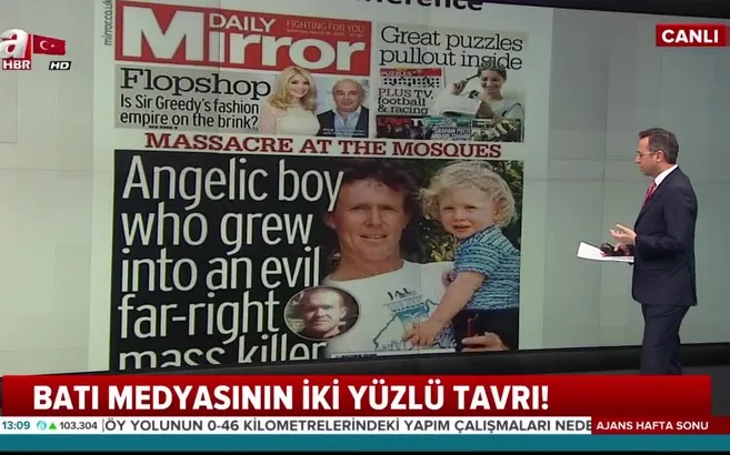 Batı medyasının kirli yüzü!