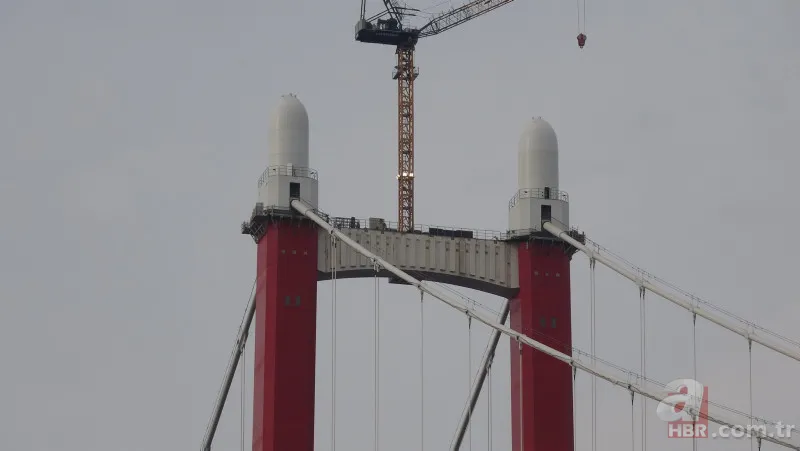 1915 Çanakkale Köprüsü 'Dünyanın En Yüksek Kuleli Asma Köprüsü' oldu 7