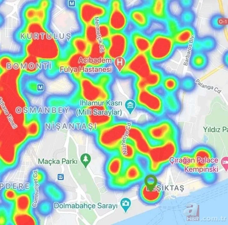 İstanbul’un ilçelerinde koronavirüs risk durumu nasıl? İşte İstanbul’un risk haritası