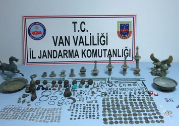 Van'da tarihi eser operasyonu