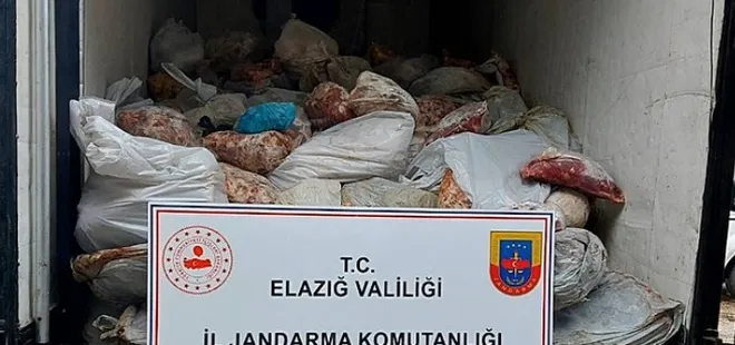 Elazığ'da et kaçakçıları suçüstü yakalandı! Tam 5 ton ele geçirildi