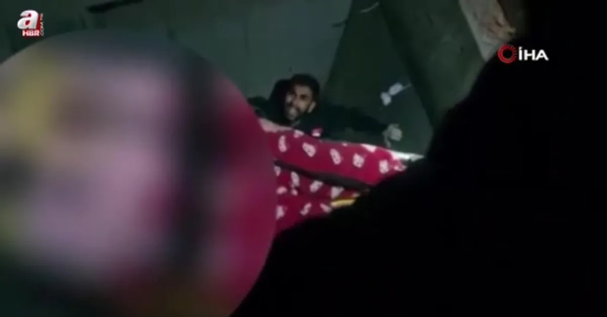 Asansör boşluğuna düşen kadın kurtarıldı