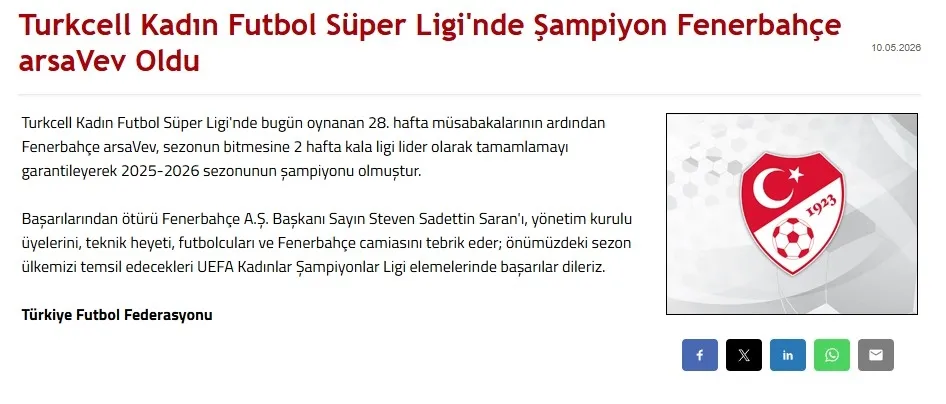 turkcell-kadin-futbol-super-liginde-sampiyon-fenerbahce-ilk-lig-sampiyonlugu-geldi-1778424106276.jpeg Turkcell Kadın Futbol Süper Ligi’nde şampiyon Fenerbahçe! İlk lig şampiyonluğu geldi - 1