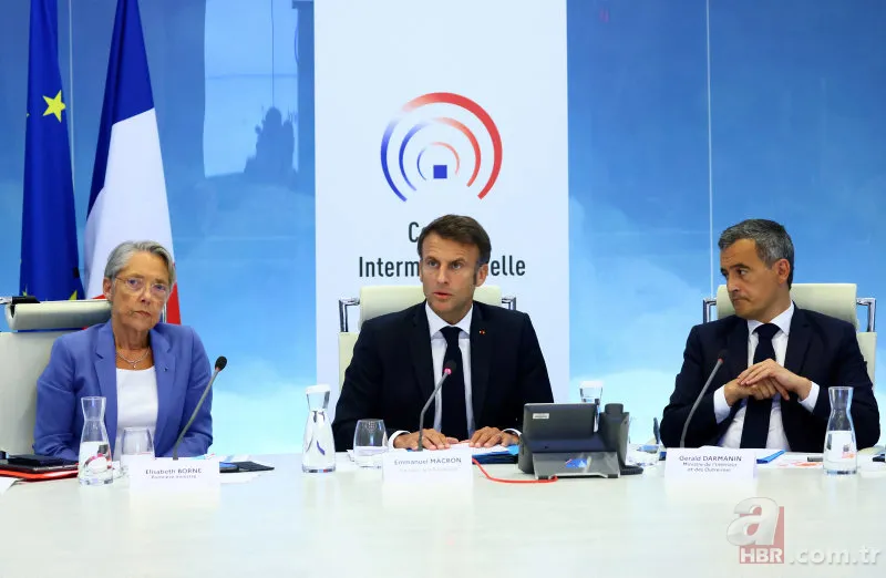 Fransa'da kaos büyüyor! Yağma, kargaşa, sokak olayları... OHAL ilan edilecek mi? Macron'dan ateşi körükleyen adım 7