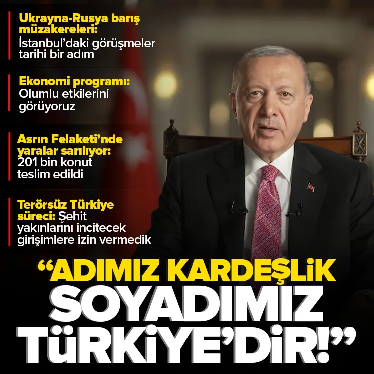 Başkan Erdoğan’dan Kurban Bayramı mesajı