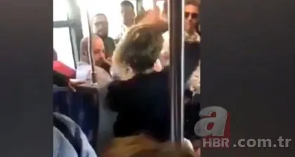 İstanbul’da metrobüste ilginç olay! Kadın kendisini uyaran adama saldırdı!