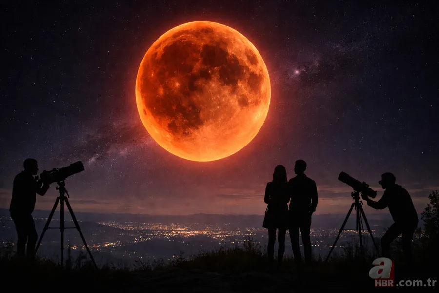Nadir görülen doğa olayı için geri sayım! 2026 Kanlı Ay tutulması Türkiye’den görülecek mi? 3
