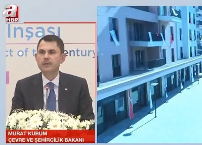 Bakan Kurum: Günde 550 konut tamamlanıyor