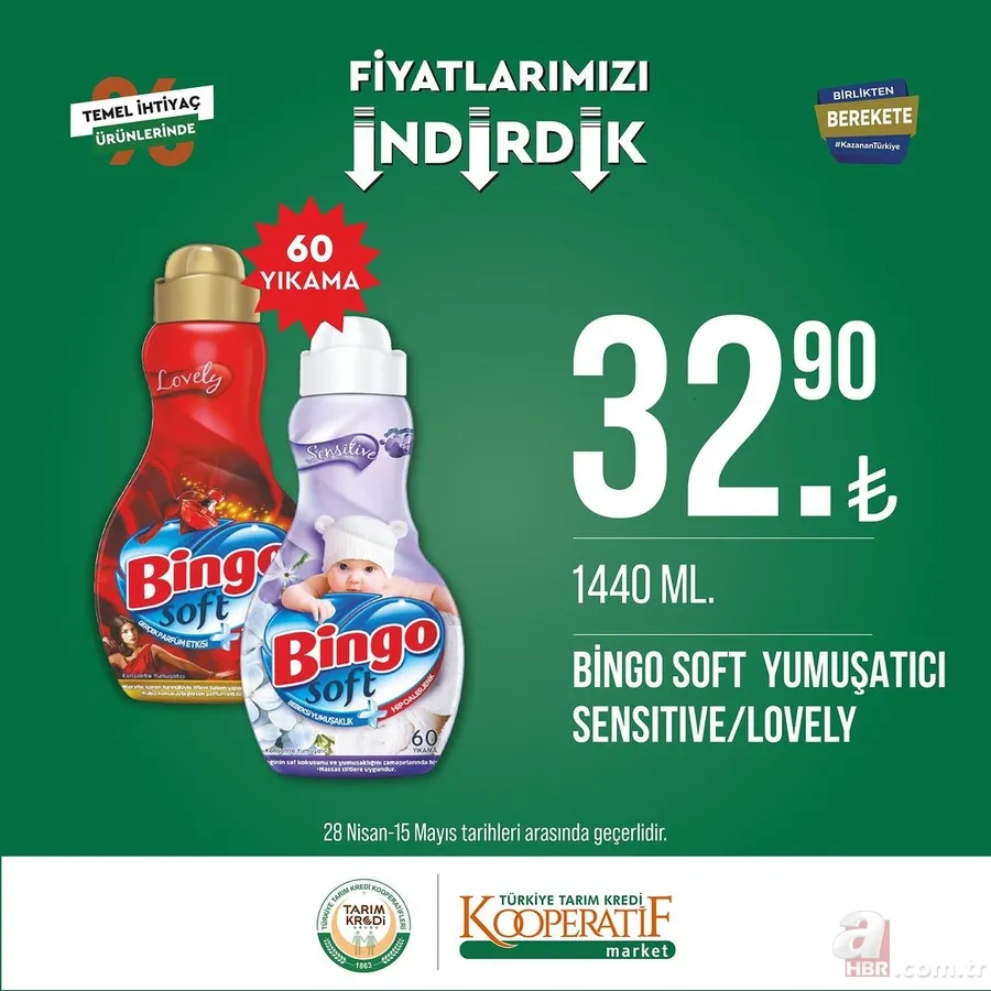 TARIM KREDİ MARKETlerinde indirimsiz ürün kalmadı! Ucuzluk başladı! Sucuk, Tereyağı, peynir, et, şeker, çay, tuvalet kağıdı... 16