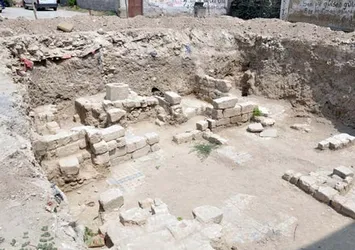 İnşaat alanında Geç Roma dönemine ait 'villa' bulundu